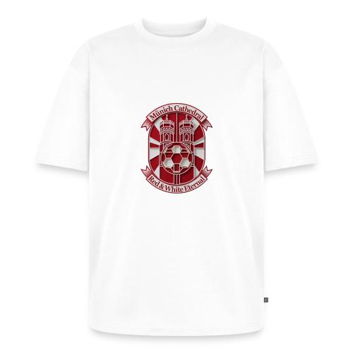 Munich Cathedral T Shirt, German Football Fan Gift - Unisex Premium Oversized Organic T-Shirt