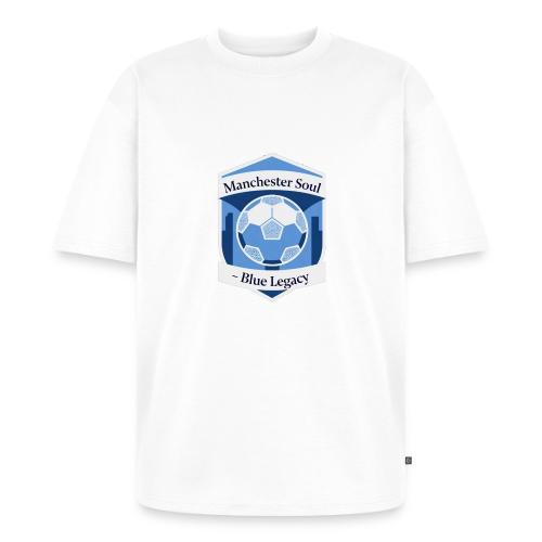 Manchester Soul Soccer City Emblem T Shirt, Gift - Unisex Oversized Organic T-Shirt