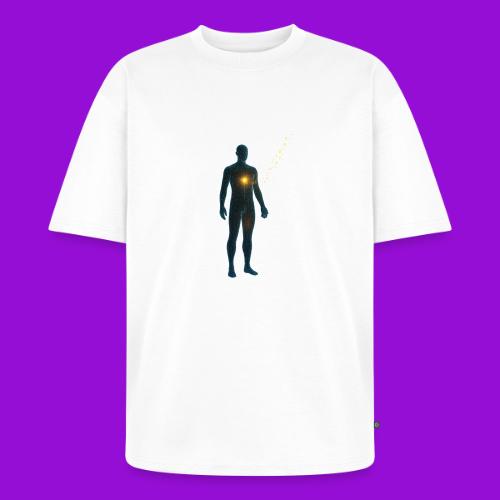 Glowing Chest Personl - Unisex Oversized Organic T-Shirt