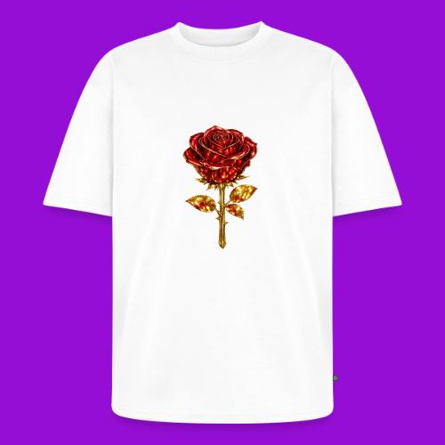 Golden Rose - Unisex Oversized Organic T-Shirt