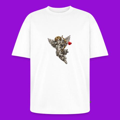 Metallic Cupid - Unisex Oversized Organic T-Shirt