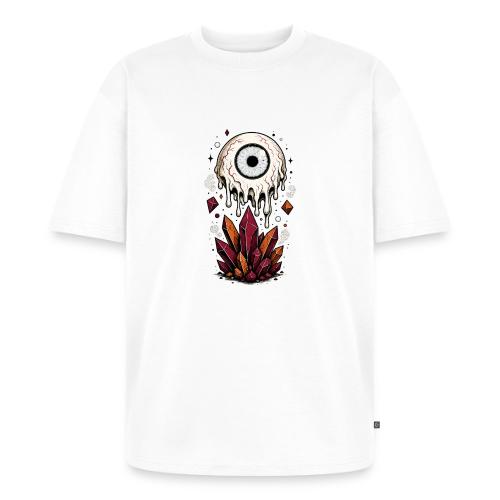 Melting Eyeball - Unisex Oversized Organic T-Shirt