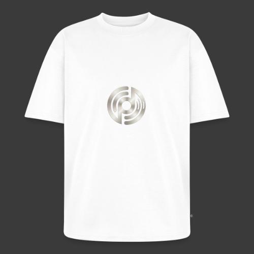 Open Musicians Collective Chrome Logo - Unisex Premium Oversized Organic T-Shirt