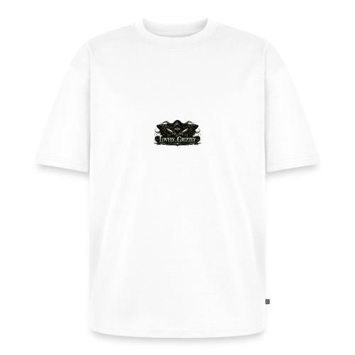 Lovely Grizzly logo - Unisex Oversized Organic T-Shirt