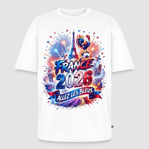 France 2026 — Allez Les Bleus | World Cup - Unisex Premium Oversized Organic T-Shirt