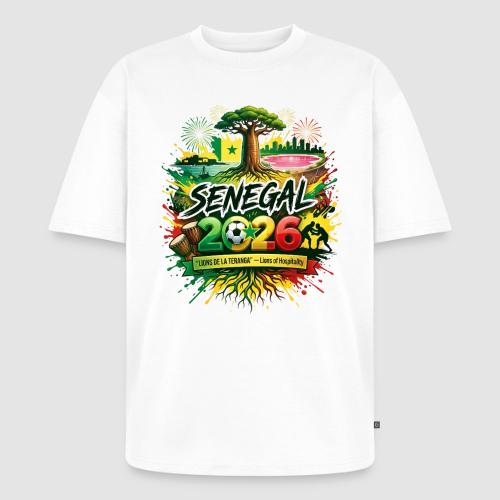 Senegal 2026 — Lions de la Teranga | World Cup - Unisex Premium Oversized Organic T-Shirt