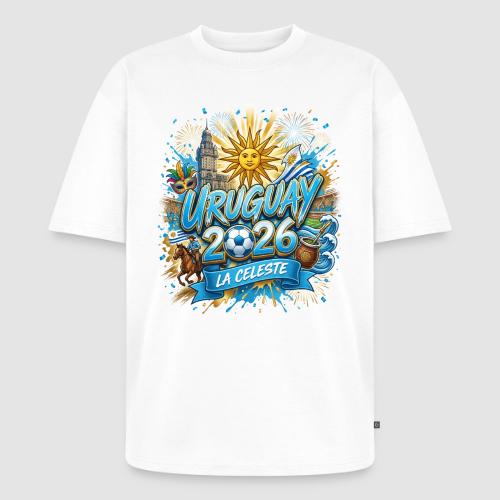 Uruguay 2026 — Nations 26 | World Cup - Unisex Premium Oversized Organic T-Shirt