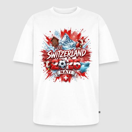 Switzerland 2026 — Swiss | World Cup - Unisex Premium Oversized Organic T-Shirt