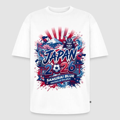 Japan 2026 — Samurai Blue | World Cup - Unisex Premium Oversized Organic T-Shirt