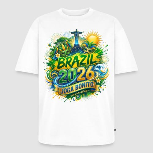 Brazil 2026 — Nations 26 | World Cup - Unisex Premium Oversized Organic T-Shirt