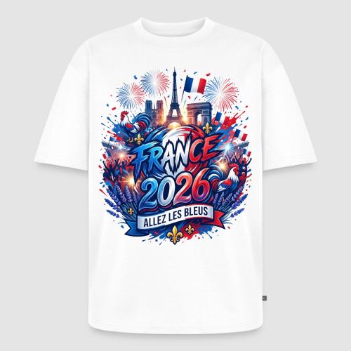 France 2026 | Allez Les Bleus - Unisex Premium Oversized Organic T-Shirt