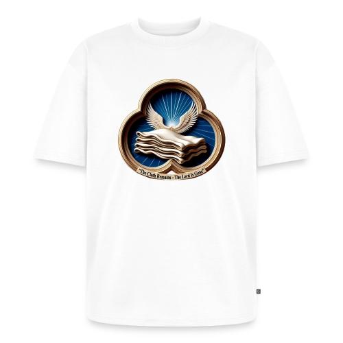 Easter The Cloth Remains T Shirt, Empty Tomb Gift - Unisex Oversized Organic T-Shirt