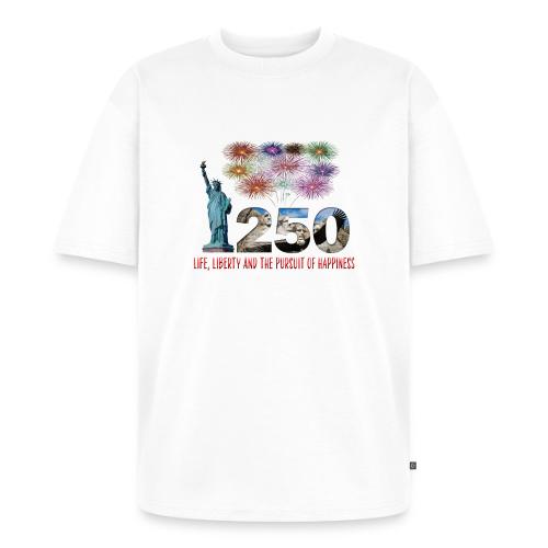 250 Years USA - Unisex Oversized Organic T-Shirt