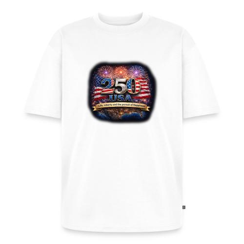 USA 250th Celebration - Unisex Oversized Organic T-Shirt
