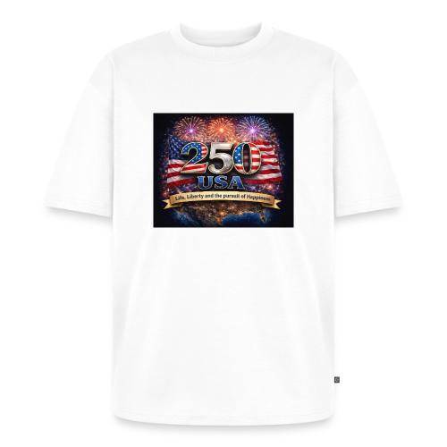 USA 250th Celebration - Unisex Oversized Organic T-Shirt
