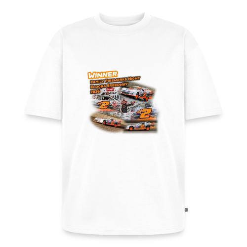 Rob Trent Eldora Speedway FFN#1 Design 2 - Unisex Oversized Organic T-Shirt