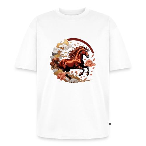 Year of the Horse T Shirt, Lunar New Year Gift - Unisex Premium Oversized Organic T-Shirt