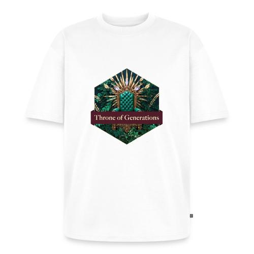 Women’s Day Vine Throne T Shirt, Gift for Grandma - Unisex Premium Oversized Organic T-Shirt