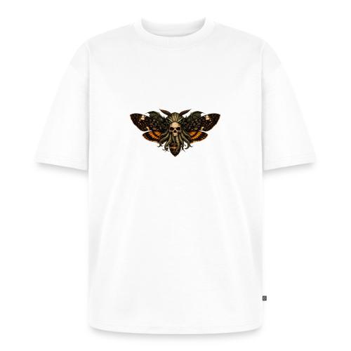 Cthulhu Moth Skull - Unisex Oversized Organic T-Shirt