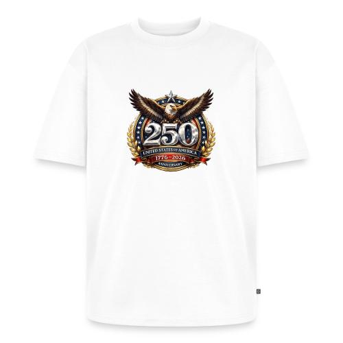 American Eagle USA 250th Anniversary 1776–2026 - Unisex Oversized Organic T-Shirt