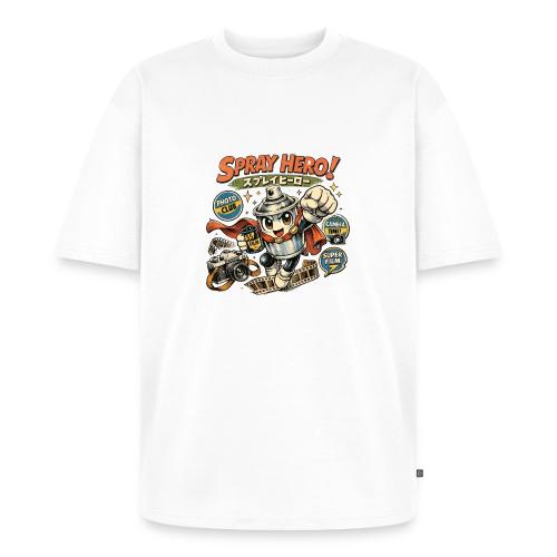 Analog Supplies Retro Film Camera Hero - Unisex Oversized Organic T-Shirt