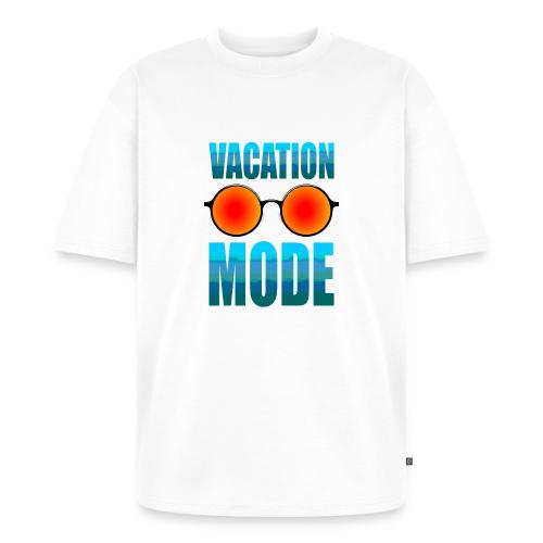Vacation mode: Ocean Vibes On - Unisex Premium Oversized Organic T-Shirt