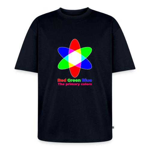 Primary colors: RGB Origins - Unisex Premium Oversized Organic T-Shirt