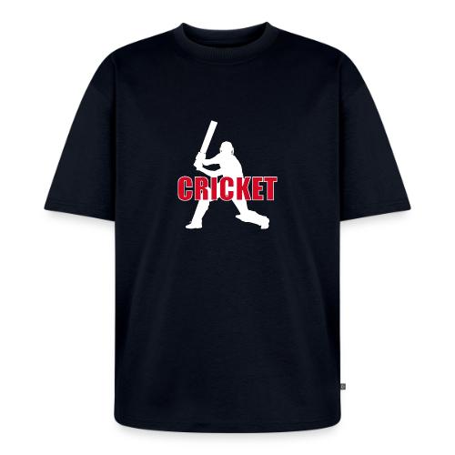 Power Play Cricket - Unisex Oversized Organic T-Shirt