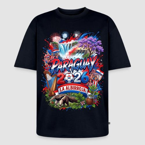 Paraguay 2026 —la albirroja | World Cup - Unisex Premium Oversized Organic T-Shirt