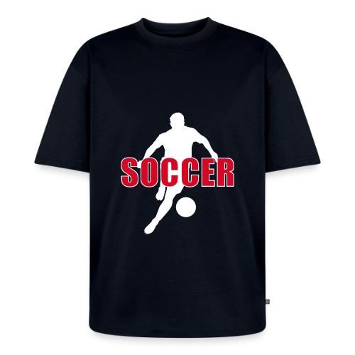 Power Kick Soccer - Unisex Oversized Organic T-Shirt