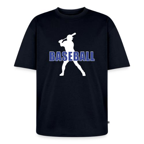 Classic Baseball Swing - Unisex Oversized Organic T-Shirt