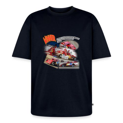 Jonathan Taylor Eldora Speedway FFN#1 Design 2 - Unisex Oversized Organic T-Shirt