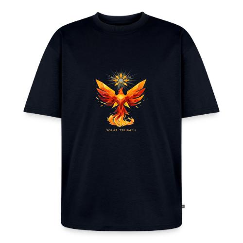 Solar Triumph Phoenix - Unisex Oversized Organic T-Shirt