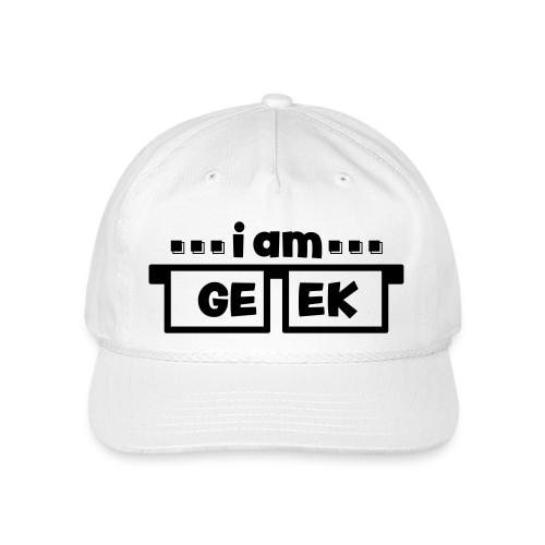iamGEEK LOGO - Hat - Vintage Washed Rope Cap