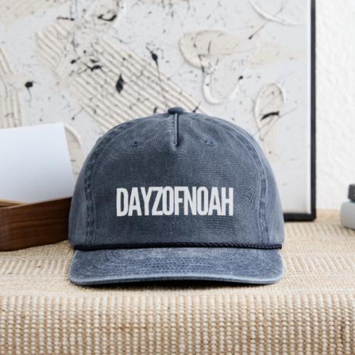 DON white - Vintage Washed Rope Cap