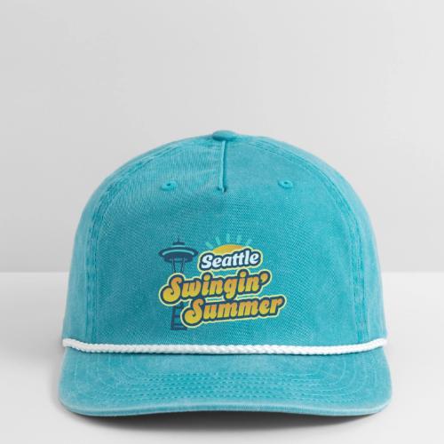 Seattle Swingin' Summer - Vintage Washed Rope Cap