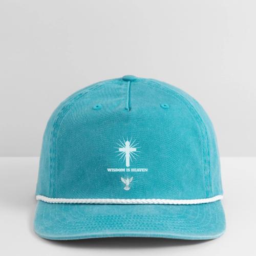 Wisdom is Heaven - Vintage Washed Rope Cap