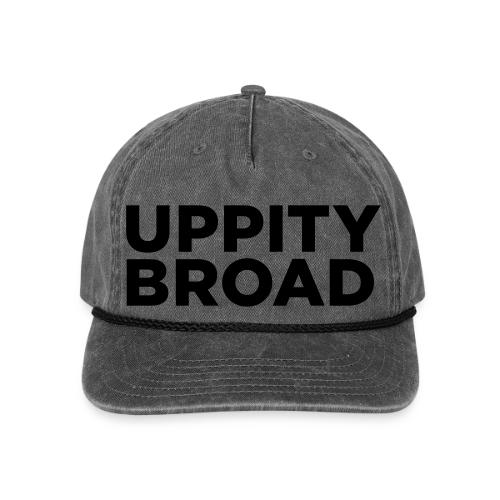 Uppity Broad - Vintage Washed Rope Cap