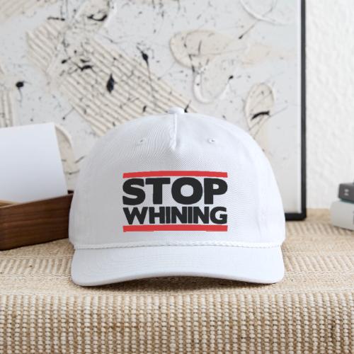 Stop Whining - Vintage Washed Rope Cap