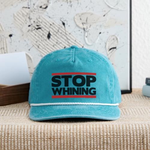 Stop Whining - Vintage Washed Rope Cap