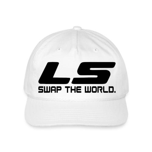 LS Swap The WORLD (Back and Front) - Vintage Washed Rope Cap