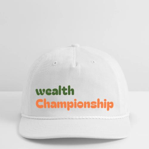 Wealth Championship - Vintage Washed Rope Cap