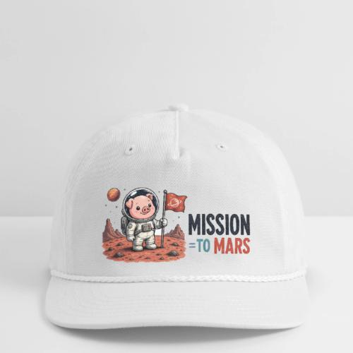 Mission To Mars Space Pig - Vintage Washed Rope Cap