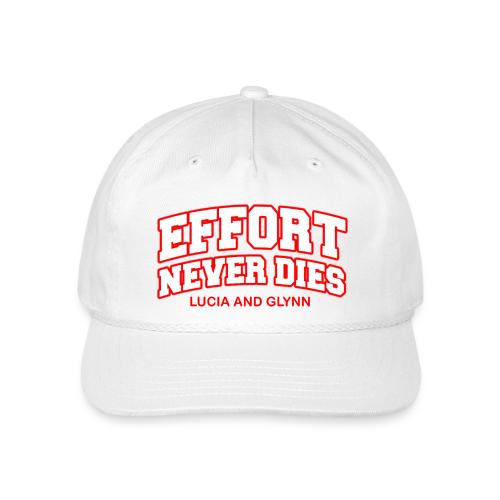 Effort Never Dies - Vintage Washed Rope Cap