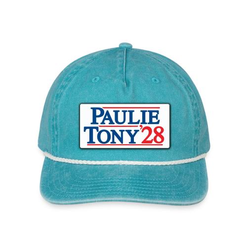 Paulie and Tony for Co-President 2028 - Vintage Washed Rope Cap