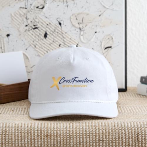 XF Sports Recovery- Dark Logo (front only) - Vintage Washed Rope Cap
