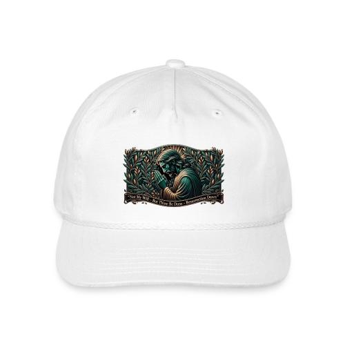 Easter Not My Will Gethsemane T Shirt, Bro Gift - Vintage Washed Rope Cap