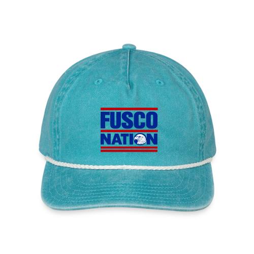 Fusco Nation with Eagle (250th Show Commemorative) - Vintage Washed Rope Cap