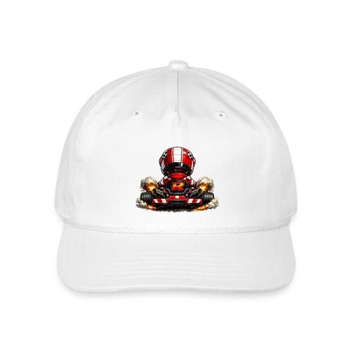 Carcadelogoracerback - Vintage Washed Rope Cap