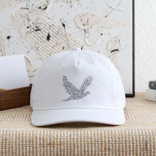 DOVE Peace in FLIGHT - Vintage Washed Rope Cap